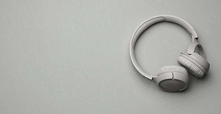 포토 JPG 해외이미지 음악 사람없음 헤드폰 회색 플랫 오브젝트 해외포토 컬러 음향기기 문화예술 파일형식 이미지허브