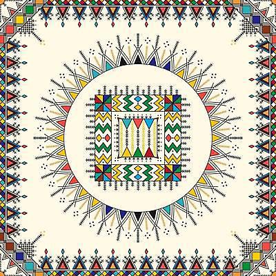 JPG 해외이미지 디자인 백그라운드 패턴 일러스트 사람없음 전통무늬 사각형 원형 삼각형 아랍 격자 마름모 기하학 지그재그 스타일 해외일러스트 도형 전통 무늬 파일형식 이미지허브