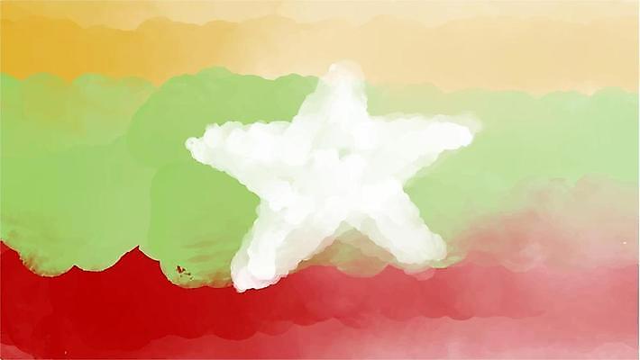 EPS 해외이미지 디자인 배너 아시아 별 문화 여행 백그라운드 컨셉 일러스트 비즈니스 수채화 동양인 빨간색 세트 세계 노란색 3D 자유 깃발 선거 심볼 오브젝트 사인 웨이브 영토 깃대 애국심 고립 독립 미얀마 전국 정부 현실 해외일러스트 자연요소 나라 컬러 인종 민주주의 디지털합성 파일형식 벡터 이미지허브