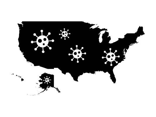 EPS 해외이미지 지도 일러스트 건강 그래픽 픽토그램 검은색 미국 펼침 흰색 바이러스 질병 사인 감염 박테리아 돌봄 전염병 세계보건기구 해외일러스트 컬러 북아메리카 의학 모션 파일형식 벡터 이미지허브