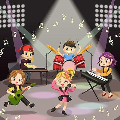 EPS 해외이미지 클립아트 직업 캐릭터 디자인 여자 줄 음악 일러스트 노래 놀이 조명 소년 10대 헤드폰 콘서트 공연 연주자 음악가 장비 가수 무대 기타 악단 그룹 플랫 시원함 만화 마이크 예술가 쇼 기타리스트 대회 리듬 멜로디 인기 해외일러스트 일러캐릭터 남자 어린이 음향기기 청소년 현악기 문화예술 사람 이벤트 파일형식 벡터 악기 전자제품 이미지허브