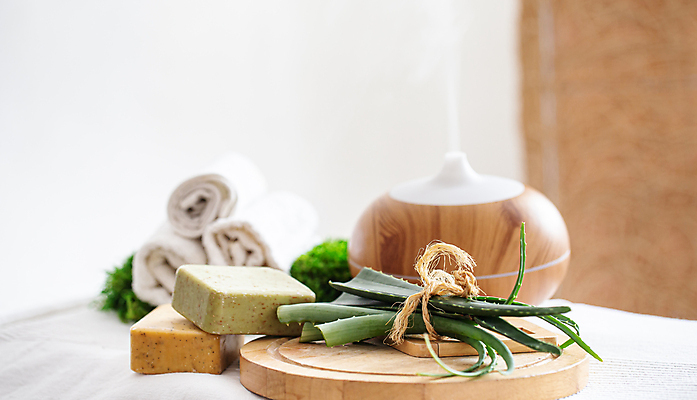 포토 JPG 해외이미지 사람없음 수건 오브젝트 스파용품 가습기 바디케어 수제비누 알로에 해외포토 식물 위생용품 스파 비누 파일형식 이미지허브