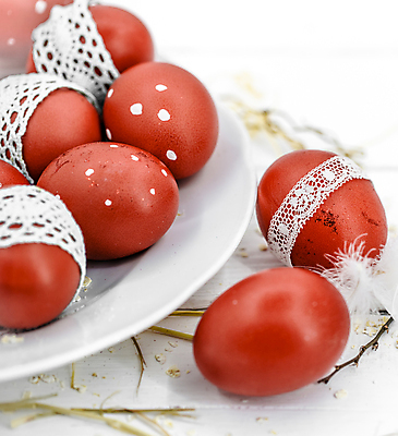 포토 JPG 해외이미지 부활절 사람없음 빨간색 계란 해외포토 기념일 컬러 알 파일형식 이미지허브