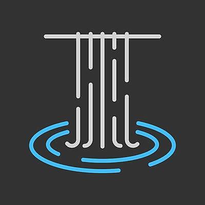 EPS 해외이미지 디자인 파도 여행 백그라운드 일러스트 비즈니스 자연 휴가 산 풍경 야외 물 강 검은색 어둠 폭포 하이킹 흐름 떨어짐 심볼 사인 생태학 해외일러스트 자연요소 교육 바다 컬러 컨셉 레저 생태계 파일형식 벡터 이미지허브