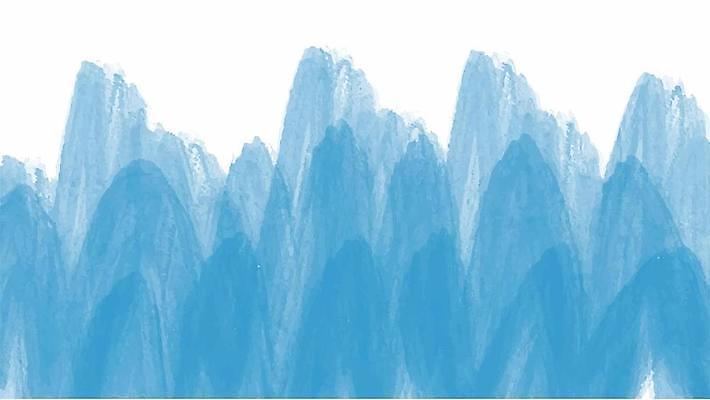 EPS 해외이미지 하늘색 백그라운드 일러스트 붓터치 사람없음 번짐 카피스페이스 해외일러스트 파란색 공백 파일형식 벡터 효과 이미지허브