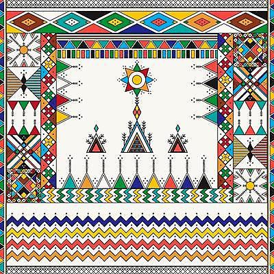 JPG 해외이미지 디자인 백그라운드 패턴 일러스트 사람없음 전통무늬 원형 삼각형 아랍 마름모 기하학 지그재그 스타일 해외일러스트 도형 전통 무늬 파일형식 이미지허브