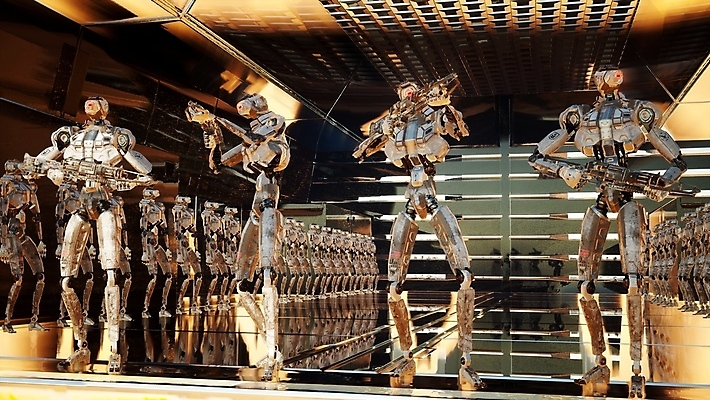 JPG 해외이미지 주간 들기 사람없음 야외 3D 사막 총 우주선 디지털합성 전쟁 전투로봇 SF 해외포토 포토 자연요소 무기 모션 우주 로봇 파일형식 이미지허브