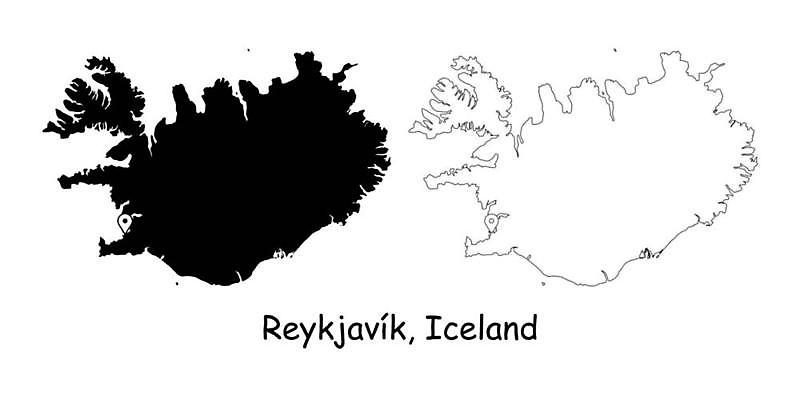 EPS 해외이미지 디자인 실루엣 유럽 섬 백그라운드 지도 일러스트 아이슬란드 그래픽 검은색 공백 유로 흰색 경계선 도시 플랫 떨어짐 땅 윤곽 영토 지역 고립 고체 엘리먼트 유럽연합 전국 정부 정치 지리 디테일 해외일러스트 나라 선 컬러 컨셉 돈 촬영기법 경계 파일형식 벡터 이미지허브