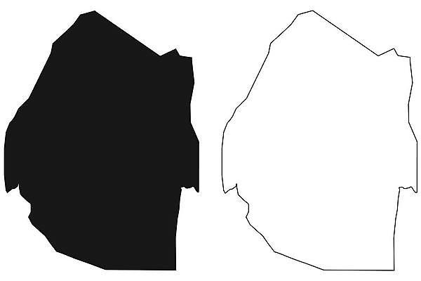 EPS 해외이미지 실루엣 백그라운드 지도 일러스트 아프리카 흑백 그래픽 검은색 흰색 경계선 땅 윤곽 고립 전국 지리 해외일러스트 나라 선 컬러 촬영기법 경계 파일형식 벡터 이미지허브
