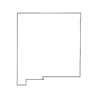 EPS 해외이미지 실루엣 선 지도 일러스트 흑백 검은색 미국 흰색 경계선 사인 심플 윤곽 뉴멕시코 전국 지리 디테일 해외일러스트 컬러 북아메리카 촬영기법 경계 파일형식 벡터 이미지허브