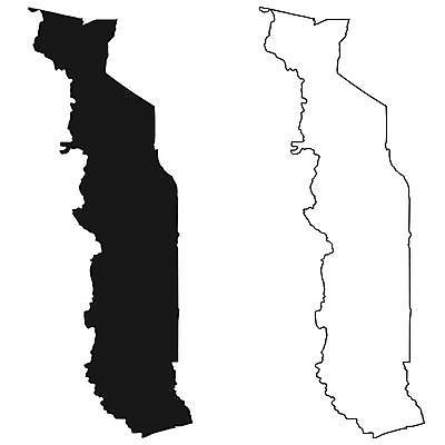 EPS 해외이미지 실루엣 백그라운드 지도 일러스트 흑백 그래픽 검은색 흰색 경계선 땅 윤곽 고립 전국 지리 토고 해외일러스트 선 컬러 촬영기법 경계 파일형식 벡터 서아프리카 이미지허브