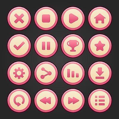 EPS 해외이미지 화살표 별 분홍색 일러스트 그래프 사람없음 세트 게임 정지 X 트로피 체크표시 톱니바퀴 다운로드 공유 엘리먼트 플레이 집모양 해외일러스트 자연요소 모양 알파벳 컬러 모션 놀이 상_우승 확인 파일형식 벡터 이미지허브