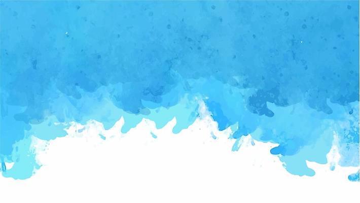EPS 해외이미지 하늘색 백그라운드 일러스트 붓터치 사람없음 번짐 카피스페이스 해외일러스트 파란색 공백 파일형식 벡터 효과 이미지허브