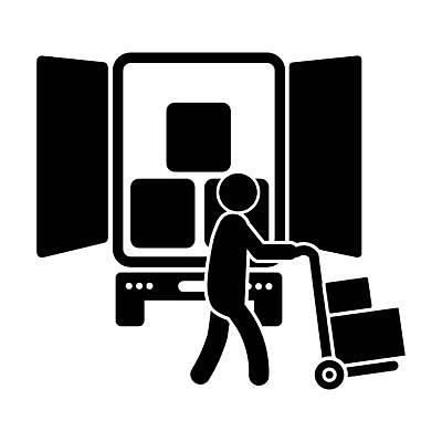 EPS 해외이미지 디자인 일러스트 노동자 흑백 사람 그래픽 상자 픽토그램 숫자 검은색 카트 회색 화물 흰색 오픈 바퀴 막대기 플랫 상품 심볼 사인 눈금 짐차 고립 로딩 해외일러스트 직업 문자 컬러 자동차 촬영기법 운송업 파일형식 벡터 이미지허브