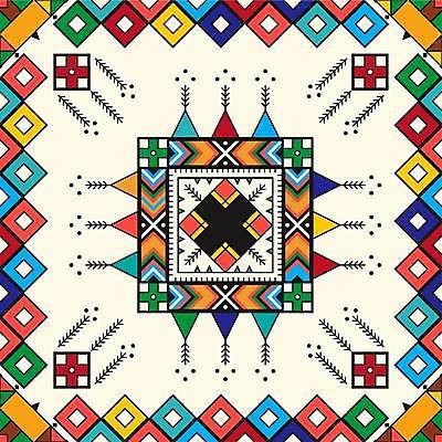 JPG 해외이미지 디자인 백그라운드 패턴 일러스트 사람없음 전통무늬 사각형 삼각형 아랍 마름모 기하학 십자 십자모양 스타일 해외일러스트 모양 도형 전통 무늬 파일형식 이미지허브