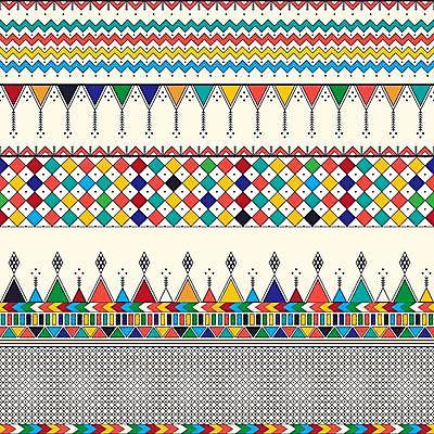 JPG 해외이미지 디자인 백그라운드 패턴 일러스트 사람없음 전통무늬 사각형 삼각형 아랍 격자 기하학 스타일 해외일러스트 도형 전통 무늬 파일형식 이미지허브