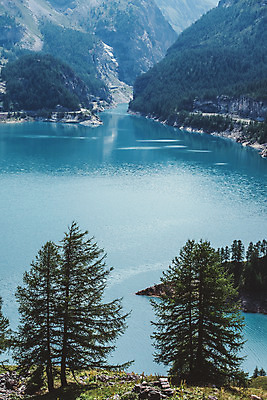 포토 JPG 주간 나무 해외풍경 호수 여행 유럽풍경 자연 풍경 사람없음 야외 프랑스 소나무 알프스 지형 에메랄드색 국내포토 자연요소 식물 해외 유럽 컬러 생태계 파일형식