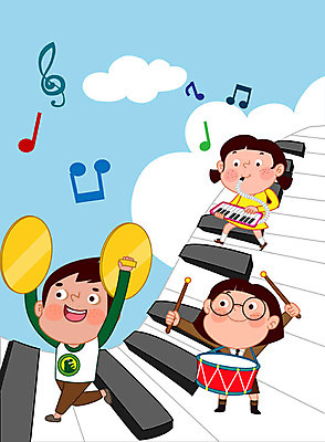 전신 여자 남자 어린이라이프 초등학생 어린이 악기 음악 음표 일러스트 사람 세명 스쿨라이프 건반 건반악기 북 즐거움 멜로디언 행진 어린이만 국내일러스트 AI파일 학생 라이프스타일 기호 감정 학교 모션 문화예술 타악기 파일형식 벡터