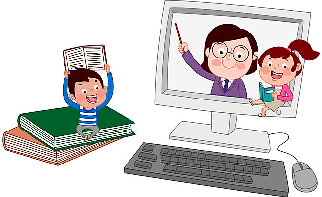 전신 학생 여자 교육 남자 어린이라이프 초등학생 어린이 일러스트 사람 앉기 상반신 성인 책 세명 컴퓨터 스쿨라이프 모니터 교사 마우스 온라인강의 책더미 랜선라이프 국내일러스트 AI파일 직업 라이프스타일 학교 모션 전자제품 컴퓨터용품 강의 무더기 파일형식 벡터 언택트