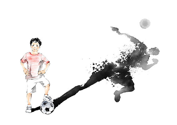 전신 PSD 직업 교육 남자 어린이 스포츠 허리손 포즈 일러스트 캘리그라피 축구공 붓터치 미래 축구선수 흑백 그림자 한명 사람 소년 희망 꿈 번짐 장래희망 헤딩 소년한명만 국내일러스트 1 감정 컨셉 공 축구용품 운동선수 촬영기법 축구 남자한명만 소년만 파일형식 효과