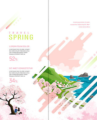 전신 PSD 템플릿 표지디자인 북디자인 커플 출판디자인 여자 남자 내지 리플렛 바다 분홍색 여행 2단접지 북커버 산 꽃나무 사람 앉기 풍경 팜플렛 상반신 성인 두명 봄 벚나무 언덕 봄여행 이미지템플릿 나무 계절 꽃 컬러 관계 모션 벚꽃 파일형식