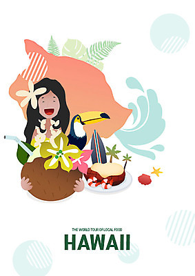 여자 꽃 행복 여행 지도 일러스트 휴가 새우 한명 사람 상반신 성인 관광지 세계 야자수 세계여행 하와이 앵무새 코코넛 코코넛주스 성인여자한명만 국내일러스트 AI파일 나무 식물 1 감정 과일 조류 갑각류 미국 주스 여자한명만 성인여자만 파일형식 벡터