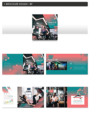 전신 템플릿 여자 ZIP 건강 사람 팜플렛 여러명 상반신 20대 성인 빨간색 초록색 운동 운동기구 헬스 스트레칭 헬스장 한국인 인디자인 INDD 이미지템플릿 컬러 다수 동양인 청년 파일형식