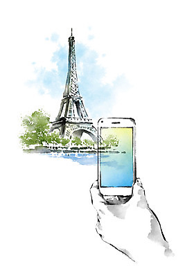 PSD 해외풍경 손 일러스트 캘리그라피 붓터치 한손 들기 풍경 손짓 신체부위 초록색 파란색 스마트폰 강 스크린 사진촬영 촬영 터치 프랑스 추억 에펠탑 힐링 번짐 파리_프랑스 랜드마크 국내일러스트 해외 유럽 컬러 컨셉 모션 사람 핸드폰 스마트기기 파리 파일형식 효과