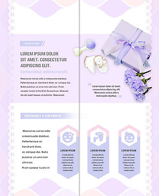 PSD 템플릿 표지디자인 북디자인 출판디자인 꽃 행복 리본 내지 리플렛 2단접지 북커버 포장 가족 선물 팜플렛 사람없음 선물상자 보라색 임신 아기용품 출산 육아박람회 이미지템플릿 식물 감정 컬러 관계 상자 오브젝트 박람회 파일형식