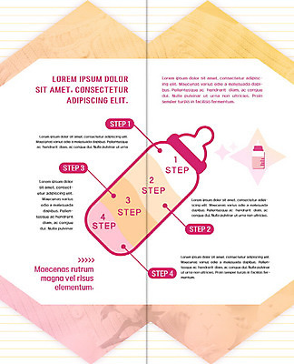 PSD 템플릿 표지디자인 북디자인 출판디자인 행복 내지 리플렛 분홍색 2단접지 북커버 가족 팜플렛 사람없음 아기용품 아기 출산 젖병 단계 목화솜 육아박람회 이미지템플릿 감정 컬러 관계 사람 솜 오브젝트 박람회 파일형식