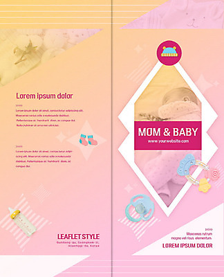 전신 PSD 템플릿 표지디자인 북디자인 출판디자인 표지 리플렛 분홍색 2단접지 북커버 가족 한명 사람 팜플렛 눕기 아기용품 한국인 아기 잠 출산 젖병 노리개젖꼭지 딸랑이 아기모자 목화솜 육아박람회 이미지템플릿 모자_잡화 1 컬러 관계 모션 동양인 솜 오브젝트 박람회 파일형식