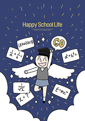 전신 PSD 구름 학생 여학생 여자 교복 날개 일러스트 청소년 한명 사람 10대 파란색 스쿨라이프 기쁨 흰색 비행 가리킴 수학 문제 비상구 에듀 스쿨팩 국내일러스트 자연요소 1 라이프스타일 옷 감정 컬러 교과목 학교 손짓 에듀케이션 파일형식