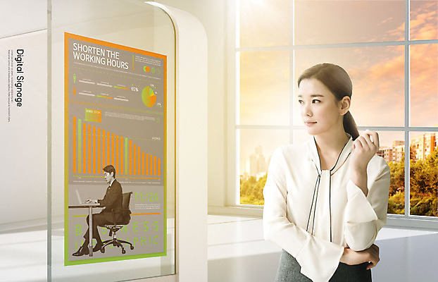 전신 PSD 편집이미지 응시 여자 남자 의자 비즈니스 회의 서기 사람 앉기 정장 상반신 20대 성인 두명 앞모습 옆모습 30대 디지털 스크린 주황색 한국인 비즈니스맨 비즈니스우먼 프레젠테이션 창가 카피스페이스 디지털사이니지 이미지편집 시선 옷 뷰포인트 컬러 가구 창문 모션 동양인 청년 장년 공백 직장인 파일형식