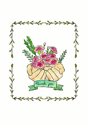 PSD 계절 일러스트 수채화 선물 신체부위 컬러풀 양손 어버이날 스승의날 카네이션 감사 5월행사 가정의달 국내일러스트 손 기념일 꽃 감정 컬러 사람 이벤트 5월 파일형식