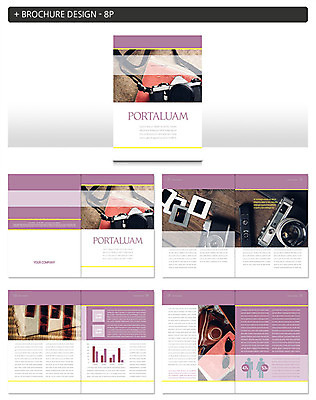 템플릿 직업 ZIP 팜플렛 사람없음 책 선글라스 카메라 보라색 앤티크 복고 사진필름 카메라가방 인디자인 INDD 이미지템플릿 안경 컬러 가방 전자제품 필름 파일형식