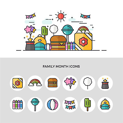 아이콘 무지개 공 아이스크림 책가방 사탕 선물 사람없음 세트 햄버거 마술사 어린이날 5월 크레파스 5월행사 가정의달 풍선 가랜드 솜사탕 2D아이콘 AI파일 자연요소 기념일 가방 학용품 디저트 패스트푸드 이벤트 마술 날짜 파티용품 파일형식 벡터