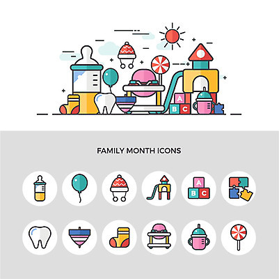 아이콘 모자 양말 막대사탕 사람없음 세트 장난감 블록 퍼즐 치아 젖병 미끄럼틀 놀이터 5월 물병 5월행사 가정의달 팽이 풍선 보행기 입양 2D아이콘 AI파일 잡화 놀이 사탕 이벤트 놀이용품 아기용품 소화기관 날짜 놀이기구 물통 파일형식 벡터