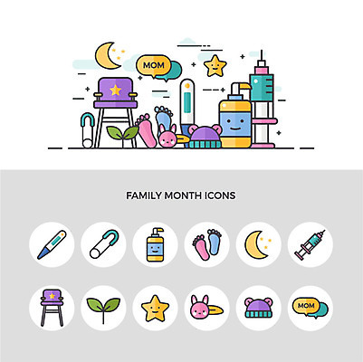 아이콘 별 엄마 주사기 사람없음 세트 새싹 아기용품 달 머리핀 체온계 초승달 5월 5월행사 발바닥 가정의달 옷핀 귀체온계 모자가게 베이비로션 아기의자 입양 2D아이콘 AI파일 자연요소 식물 의자 장신구 가족 의료기기 발 이벤트 상점 날짜 온도계 오브젝트 로션 파일형식 벡터