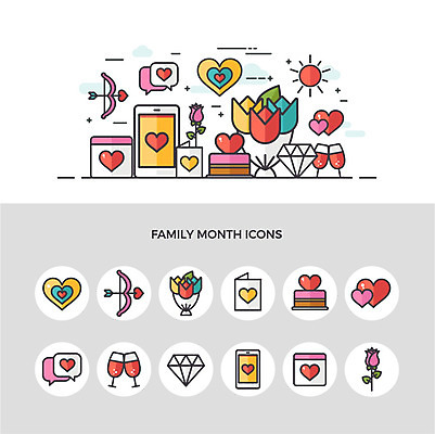 아이콘 꽃다발 말풍선 화살 사랑 사람없음 스마트폰 세트 장미 케이크 와인 달력 하트 5월 편지 5월행사 다이아몬드 가정의달 부부의날 사랑의화살 2D아이콘 AI파일 모양 기념일 꽃 감정 디저트 주류 이벤트 핸드폰 스마트기기 날짜 보석 파일형식 벡터