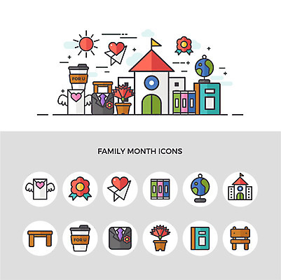 아이콘 커피 의자 학교 사람없음 책 세트 지구본 공책 5월 편지 스승의날 종이비행기 카네이션 책상 5월행사 배지 가정의달 2D아이콘 AI파일 교육 기념일 꽃 음료 가구 문구용품 이벤트 날짜 종이접기 파일형식 벡터