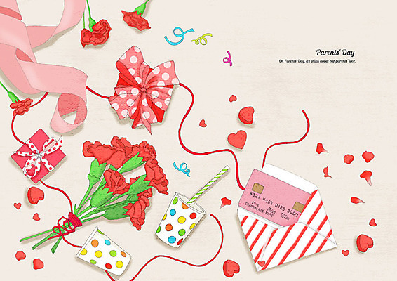 PSD 꽃잎 리본 꽃다발 백그라운드 일러스트 편지봉투 빨대 선물 사랑 사람없음 선물상자 컬러풀 파티 신용카드 종이컵 어버이날 카네이션 오브젝트 감사 5월행사 가정의달 베이지색 국내일러스트 기념일 꽃 감정 컬러 봉투 이벤트 컵 금융 상자 일회용 5월 편지 파일형식