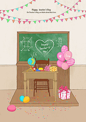 PSD 백그라운드 의자 일러스트 학교 선물 사랑 사람없음 책 선물상자 컬러풀 지구본 파티 칠판 스승의날 책상 오브젝트 감사 5월행사 가정의달 풍선 가랜드 국내일러스트 교육 기념일 감정 컬러 가구 이벤트 상자 5월 파티용품 파일형식