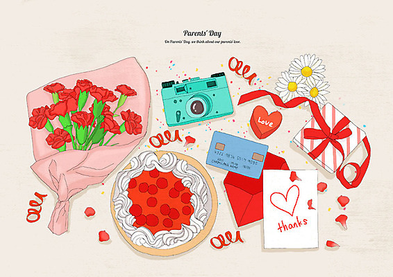 PSD 리본 꽃다발 백그라운드 일러스트 선물 사랑 사람없음 선물상자 컬러풀 파티 카메라 케이크 신용카드 어버이날 편지 카네이션 오브젝트 감사 5월행사 가정의달 베이지색 국내일러스트 카드프레임 기념일 꽃 감정 컬러 디저트 프레임 이벤트 금융 전자제품 상자 5월 파일형식