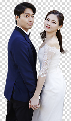 주간 편집이미지 커플 여자 남자 행복 웨딩드레스 결혼 사랑 미소 정장 턱시도 상반신 20대 성인 두명 옆모습 30대 손잡기 한국인 뒤돌아보기 설레임 PNG 신랑신부 성인만 편집소스 자연요소 드레스 옷 감정 신부_웨딩 뷰포인트 신랑 관계 모션 표정 사람 동양인 이벤트 청년 장년 파일형식