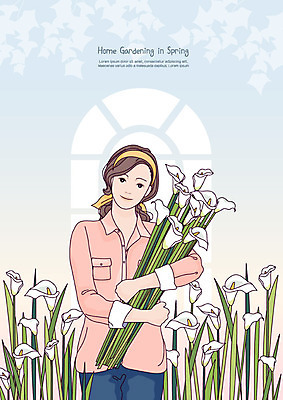 식물 라이프스타일 웰빙 여자 꽃 화분 일러스트 휴식 한명 들기 사람 상반신 성인 취미 정원 봄 카라 원예 귀농 정원가꾸기 식물키우기 성인여자한명만 홈가드닝 반려식물 국내일러스트 AI파일 1 계절 컨셉 농업 모션 생활 여자한명만 성인여자만 파일형식 벡터