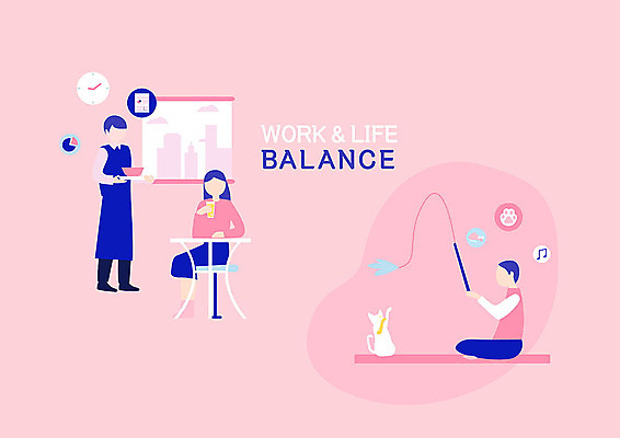 전신 한마리 그릇 여자 남자 음료 음식 분홍색 일러스트 창문 놀이 탁자 휴식 사람 성인 세명 반려동물 장난감 식당 고양이 도시 업무 비교 종업원 집중 즐거움 서빙 놀기 워라밸 국내일러스트 AI파일 동물 직업 1 식기 감정 컬러 가구 컨셉 포유류 모션 상점 작업 신조어 파일형식 벡터