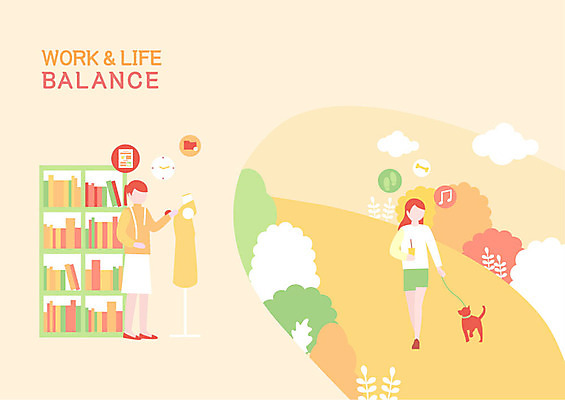 전신 나무 구름 한마리 공원 여자 패션 음료 일러스트 자연 휴식 책장 줄자 사람 성인 두명 책 반려동물 노란색 산책 업무 비교 강아지 마네킹 디자이너 즐거움 문서 파일 목줄 워라밸 국내일러스트 AI파일 자연요소 식물 동물 직업 1 공공시설 감정 컬러 가구 컨셉 자 작업 개 생태계 신조어 파일형식 벡터 반려용품