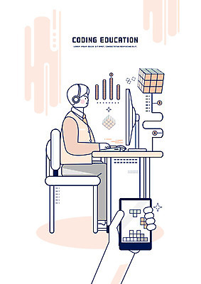 전신 PSD 학생 손 응시 교육 남자 남학생 일러스트 청소년 한명 사람 앉기 신체부위 10대 스마트폰 컴퓨터 모니터 헤드셋 게임 스마트 집중 청소년교육 큐브 책상 컴퓨터교육 테트리스 프로그래머 십대남자한명만 방과후 4차산업 코딩 국내일러스트 직업 1 시선 산업 음향기기 가구 컨셉 모션 놀이 전자제품 핸드폰 스마트기기 헤드폰 남자한명만 십대남자만 파일형식