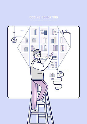 전신 PSD 학생 교육 남자 남학생 일러스트 사다리 청소년 책장 자물쇠 한명 사람 10대 책 컴퓨터 가리킴 스마트 청소년교육 컴퓨터교육 십대남자한명만 방과후 4차산업 코딩 빅데이터 국내일러스트 1 산업 가구 컨셉 손짓 전자제품 도구 남자한명만 십대남자만 파일형식