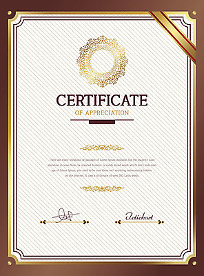 문양 일러스트 프레임 사람없음 갈색 상패 테두리 서명 금박 수여 스쿨팩 상장프레임 국내일러스트 AI파일 컬러 상_우승 파일형식 벡터